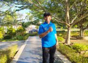 Mengisi Rutinitas Akhir Pekan, Bakal Calon Wakil Bupati Polman Zainal Abidin Berolahraga di Alun-Alun Kota Polewali