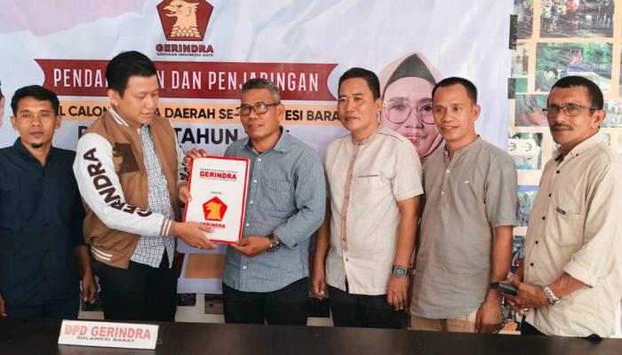 Daftar di Partai Gerindra, AMM Optimis Penuhi Persyaratan Maju Pilkada Polman 2024