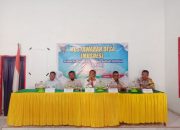 Wakili Kapolsek Wonomulyo, Bhabinkamtibmas Desa Sidorejo Hadiri Musyawarah Pembentukan Keluarga Sadar Hukum