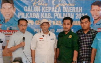 Partai PBB Polman Menyatakan Sikap Dukung Zainal Abidin Maju Calon Wakil Bupati