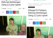 Takut Istri ? Suami di Polman Ngaku Korban Begal, Kini di Periksa Polisi
