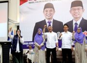 Dihadapan Ribuan Simpatisan, Dirga – Iskandar Deklarasi Siap Maju Pilkada Polman 2024