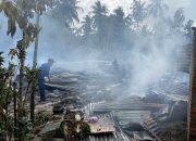 5 Rumah Warga di Desa Bonra Mapilli Ludes Terbakar, Kerugian Ditafsir 200 Juta