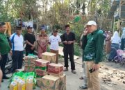 Harlah PKB ke-26: DPC PKB Polewali Mandar Berbagi Kepedulian dengan Korban Kebakaran di Desa Bonra