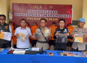 Operasi Sikat Marano 2024, Polres Polman Ungkap 26 Kasus Kriminal