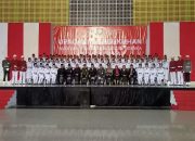 Wakili Kapolres Polman, Kabag SDM Hadiri Acara Pengukuhan Paskibraka Kabupaten Polman Tahun 2024