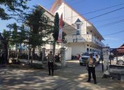 Unit Siaga Satuan Lantas Polres Polman Laksanakan Giat Pam & Patroli Dialogis di Tempat Ibadah Gereja di Wilayah Polewali