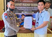 Polsek Jajaran Polres Polman Hadiri Rapat DPSHP Pilkada Serentak 2024 ditingkat PPS