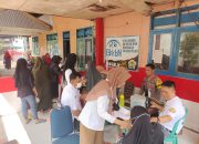 Bhabinkamtibmas Subsektor Anreapi Polres Polman Monitoring Kegiatan Posyandu di Wilayahnya