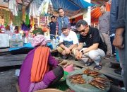 Dirga – Iskandar Blusukan di Pasar Campalagian “Dibutuhkan Penerapan Konsep Pasar Moderen”