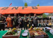 Kapolres Polman Hadiri Upacara Peringatan HUT TNI ke-79 Tahun 2024 Di Makodim 1402/Polman