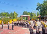 Kapolres Polman Pimpin Anev Bulanan Bhabinkamtibmas Jajaran Polres Polman