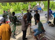 Kapolsek Binuang Pimpin Personil Mendatangi TKP Pencurian di Wilayahnya