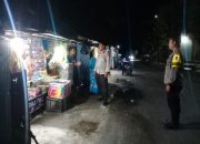 Polsek Wonomulyo Laksanakan Patroli Malam Antisipasi Kerawanan Kamtibmas