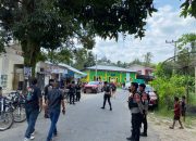 Patroli Sat Samapta Polres Polman di Lokasi Kampanye Pilkada