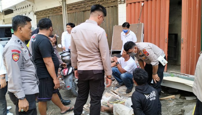 Kapolsek Wonomulyo Pimpin Personil Datangi TKP Pencurian Sarang Walet di Kompleks Andita Wonomulyo