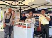 Bhabinkamtibmas Polsek Binuang Monitoring Bazaar Emas yang Dilaksanakan oleh Pegadaian