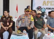 Kapolres Polman Hadiri Apel Siaga Pengawasan Pemilihan Kepala Daerah Serentak Tahun 2024
