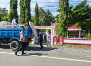 Polres Polman Laksanakan Pengawalan Ketat Pendistribusian Logistik Pilkada dari PPK ke PPS
