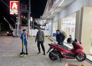 Cegah Gangguan Kamtibmas di Malam Hari, Polsek Wonomulyo Laksanakan Patroli