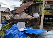 Akibat Angin Kencang, 3 Rumah Warga di Takatidung  Rusak Tertimpa Pohon