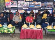 Wakili Kapolres Polman, Kapolsek Polewali Hadiri Pembukaan Turnamen Sepak Takraw Pulleme Cup VIII di Kelurahan Matakali