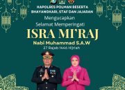 Kapolres Polman Ucapkan Selamat Memperingati Isra Mi’raj Nabi Muhammad SAW 27 Rajab 1446 H
