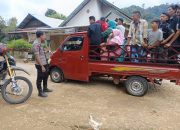 Polsek Matangnga Polres Polman Laksanakan Patroli dan Sambangi Warga di Wilayahnya