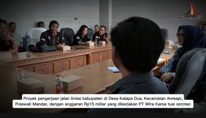 [VIDEO] Di RDP kan, Proyek 15  Milyar di Polman Gunakan 1200 Liter BBM Subsidi, “Diduga Dibekingi  Oknum Polisi  Bertugas di Mamasa”