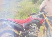 Sepeda Motor Seorang Warga Pantai Bahari Polewali Dimaling, Polisi Bertindak  Cepat ke TKP