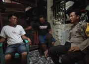 Polsek Tutar Polres Polman Laksanakan Patroli Malam dan Sambangi Warga di Desa Arabua Kecamatan Tutar