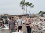 Sat Polair Polres Polman Laksanakan Binmas Perairan di Pesisir Pantai Kelurahan Lantora