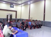 Wakapolres Polman Hadiri Pemusnahan Barang Bukti Perkara Tindak Pidana Umum Yang Berkekuatan Hukum Tetap (Inkracht)