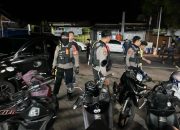 Kanit Turjawali Sat Samapta Polres Polman Laksanakan Pembubaran Balap Liar