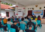 Bhabinkamtibmas Polsek Wonomulyo Polres Polman Hadiri Musyawarah Penetapan Penerima KPM BLT – DD 2025