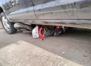 Kecelakaan di Wonomulyo: Toyota Innova Tabrak Honda Scoopy, Tiga Orang Terluka