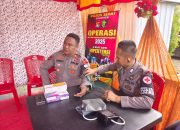 Sub Satgas Dokkes Satgas Bang Ops Ketupat Marano 2025 Laksanakan Pengecekan Kesehatan bagi Personil di Posko Pengamanan Ops Ketupat Marano 2025 di Polewali