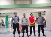 Personel Polres Polman Laksanakan Pengamanan STQH XI Tahun 2025 Tingkat Kabupaten di Kecamatan Polewali
