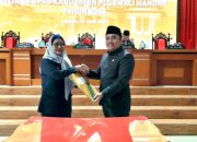 Rapat Paripurna Sepi Pejabat Eselon, Ketua DPRD Polman Minta Bupati Evaluasi Camat dan OPD yang  Tidak Hadir