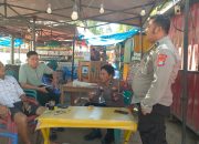 Polsek Wonomulyo Polres Polman Laksanakan Patroli dan Sambangi Warga