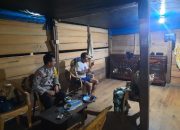 Polsek Tutar Polres Polman Laksanakan Patroli di Malam Hari dan Sambangi Warga Sampaikan Himbauan Kamtibmas