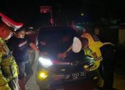 Sat Lantas Polres Polman Tertibkan Kendaraan Pakai Lampu Strobo Ilegal