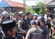 Kapolres Polman Pimpin Pengamanan Eksekusi Tanah Oleh Pengadilan Negeri Polewali di Desa Lapeo