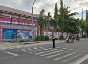 Sat Lantas Polres Polman Laksanakan Pengamanan dan Pengaturan Lalu Lintas di Pagi Hari, Ciptakan Situasi Aman dan Kondusif