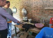 Kapolsek Wonomulyo Pimpin Personel Datangi TKP Dugaan Pencurian di Rumah Kontrakan di Desa Sumberjo