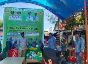 Polsek Tinambung Laksanakan Pengamanan Kegiatan Gerakan Pangan Murah oleh Pemprov Sulbar dan Pemda Polman Jelang Hari Raya Idul Adha 1446 H