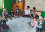 Cegah Stunting, Bhabinkamtibmas Subsektor Luyo Polres Polman Monitoring Posyandu di Desa Sambaliwali