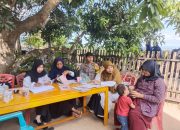 Cegah Stunting di Desa Binaan, Bhabinkamtibmas Subsektor Mapilli Monitoring Posyandu di Desa Bonne-Bonne
