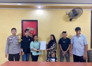 Bhabinkamtibmas Polsek Tinambung Selesaikan Masalah Dugaan Tindak Pidana Penganiayaan Anak dengan Problem Solving