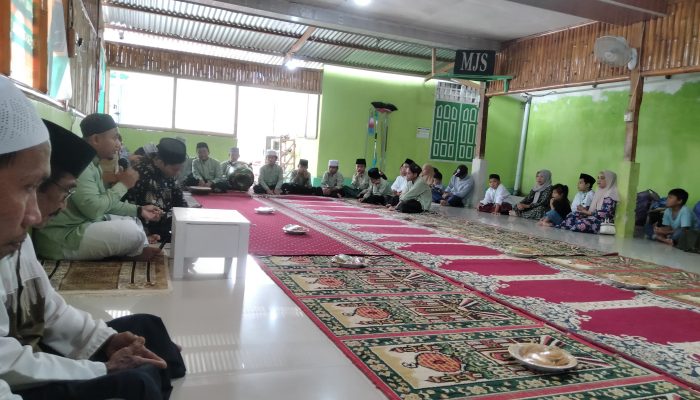 Bhabinkamtibmas Polsek Wonomulyo Hadiri Penerimaan Santri Baru di Pondok Pesantren Ainul Yaqin Desa Campurjo